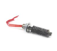 304SUS Heater Element 220V 12mm Tube Diameter Fin Heating Element M18 Thread Cartridge Heater For Mould (Color : 4500mm 650W 304SUS, Size : 220V)