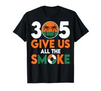 305 Miami Give Us All The Smoke Palm Trees T-Shirt