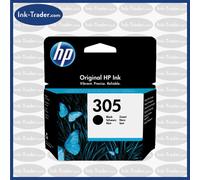 305 Original Black Ink Cartridge - For HP Deskjet Plus - 4110 - 4130