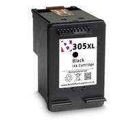 305 XL Black Refilled Ink Cartridge for HP DeskJet 2800 Envy 6000 Series | HP DeskJet 2820e, 2810e, 2800e, 2720e, 2710e, 4120e, 4210e, HP Envy 6020e, 6030e, 305 XL Black