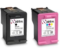 305 XL Ink Cartridges Compatible for HP Deskjet 2700 2710e 2721e 2722e 2810e 2820e 2822e 4122e 4220e HP Envy 6000 6020e 6022e 6032e 6220e 6400 Printer