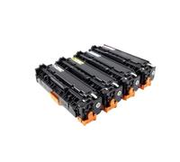 305A CE410A 305X CE411A CE412A CE413A Fit For HP Enterprise 300 Color M351 M375nw 400 M451dn M475dn Dw With Chip(305A CE411A C 2.6K)