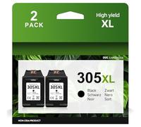 305XL Black Ink Cartridge for 305 Cartridges HP Replacement for HP 305 Ink Cartridges Original for DeskJet 2700 2820 2800e 2810e 2820e Deskjet Plus 4200 4200e 4220e Envy 6000 6020 Envy Pro 6420