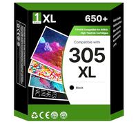 RUDGUZ 305XL Ink Cartridges Compatible for HP DeskJet 2720e All-in-One Colour Printer
