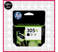 305XL Original Black Ink Cartridge - For HP Deskjet Plus - 4110 - 4130