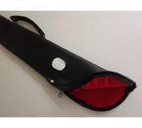 307> Soft Black Case For 2 Piece Snooker Pool Cue
