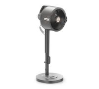 SHARK FlexBreeze Pro Mist FA300UK Portable 11.8" Hybrid Pedestal Fan & Misting System - Dark Grey, Silver/Grey