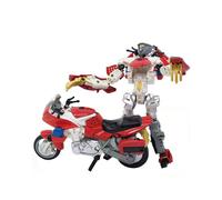 (308-2 Jiuyou) Kaiyu Transformer Robot Rongda Alloy Five-piece King Kong Hercules Fierce Bath in Fire Toy