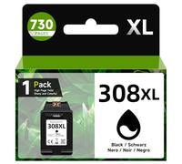 308 Ink Cartridge Black Replacement for HP 308 Ink Cartridges