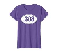 .308 PISTOL RIFLE 308 GUN SHIRT, Ammo Round Size TShirt T-Shirt