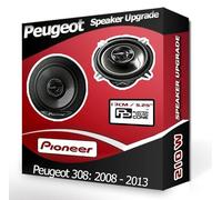 308 Speaker upgrade Rear Door Pioneer car speakers 5.25" 13cm 250W