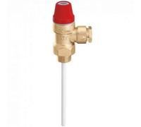 309430 Pressure Temperature Relief Valve 1/2 "M x Ø 15 3 bar CALEFFI
