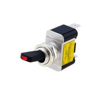 30A 12V Auto Illuminated Toggle Switch LED 2 Position Truck SPST ON Off For Car Automotive Boat ATV 1PC IDGTTLDF(Red)