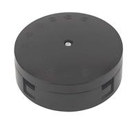 30A 3-Terminal Heavy Duty Junction Box Black
