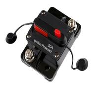 30A-300A Circuit Breaker 12V - 48V DC 12 Volt Circuit Breaker Inline with Manual Reset Waterproof for Marine Boat Trolling Car(CB-5 70A)