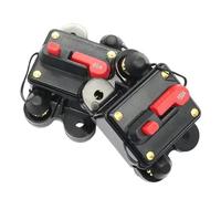 30A 50A 60A 80A 100A 125A 150A 200A 250A 300A 12V24V DC Home Solar System Circuit Breaker Car Audio Manual Reset Fuse Holder(250A)