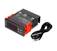 30a AC220V Digital Temperature Controller, Temperature Controller,Refrigeration Heating Regulator Thermostat Control Switch with Sensor for Industrial Domestic Equipment