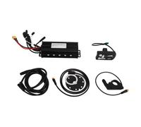30A Brushless Motor Controller S800 Display Power Assist Sensor Thumb Throttle Bicycle Lithium Battery Conversion Kit for DIY Electric Bikes Electric Scooters Folding Bikes