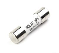 30A Consumer Unit Fuse 1000V PV DC Fuse 10x38mm for Solar Panel System, Box Fuse 30 Amp for DC Circuit Protection, Heating & Shower, 3-Pack (30A)