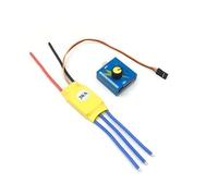 30A DC high-power brushless servo tester, electronic governor, tester, three-speed switching electronic starter controller ICXLPMC