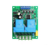 30A DC Motor Forward/Reverse Control Board 12-24V High Current Limit Switch Driver for Industrial Automation(board + case)