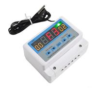 30A Digital Temperature Controller for High Power Applications, Supports AC 220V and DC 12V 24V for Effective Heat Management (DC24V 600W)