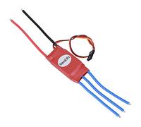 30A ESC Electronic Speed Controller for Quadcopter Drone, RC Multirotor ESC with 16kHz Silent Motor Frequency, Crystal Oscillator Accuracy, 2-3S LiPo Compatible, 5V/3A