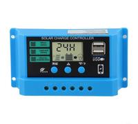30A For PWM Solar Charge Controller 12V 24V Dual Voltage Auto Recognition for Solar PV Arrays and Deep Cycle Batteries (30A)