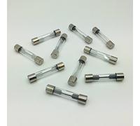 30A Glass Fuse Classic Car Auto 30 Amp 30mm Length Electronic - Pack of 10