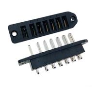 30A High Current Battery Connector 1000V Power Discharge for Electric Scooter Bike E-Bike, Robust Plastic Male Female Pair, 2/3/4/5/7/9 Pin for CONFIGURATIONS(7P)
