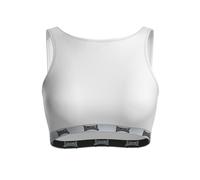 (30A, White/White) Lonsdale Womens/Ladies Cotton Sports Bra