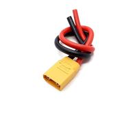 30A XT90NE Lithium Battery Charging Connector Wire Fixed Female Head Welded Type Gold-plating XT90 Terminal Male Energy Plug(XT90-M YL)