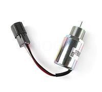 30A87-10400 Fuel Shutdown Solenoid - SINOCMP Stop Solenoid for Mitsubishi S3L2-61SD S3L2-61SDH S4L2-61SD S4L2-61SDH Parts, 3 Month Warranty