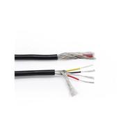 30AWG Shielded Audio Speaker & Headphone Control Wire - 2, 3, 4 Core PVC Insulated Copper Cable - 10M Length,1pcs(GRAY,10M-30AWG (3CORES))