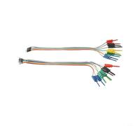 30cm 10-Pin Logic Analyzer Cable Kit with Hook Clip Gripper Probes for Hobby Component USB Logic Analyzer and General Equipment