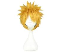 30cm/11.8" Anime Character Uzumaki Naruto Synthetic Yellow Hair Costume Cosplay