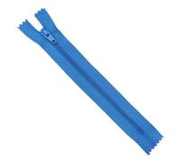 30cm 12 Inch Closed End Zip Nylon No3 Autolock 55 Colour Buy 1 Or 2 Zippers 456D, 0200 Kingfisher Dark Turquoise Blue, 1