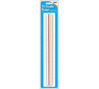 30cm/12 inch Triangular Scale Ruler