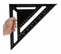 30Cm 12" Roofing Speed Square Aluminium Rafter Angle Measure Triangle Guide Tool