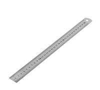 30CM 12"Steel Stainless Pocket Metric Metal Ruler Measurement Double Sided Pocket Steel Tape Measure