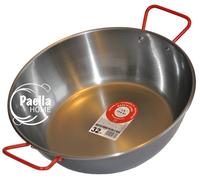 30cm - 38cm Deep Induction Two Handles Pan , Wok , Karahi , Deep Paella Pan