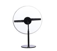 30cm 3D Fan Hologram Projector, Wifi LED Sign Holographic Lamp Player Desktop Advertising Display, Support Images And Video,B