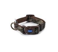 (30cm - 50cm, Brown) Ancol Country Check Adjustable Dog Collar
