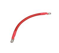 30cm 50mm2 heavy duty red battery cable link with eyelets to connect batteries together in one battery bank