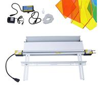 30cm/60cm/125cm Acrylic Bender, Acrylic Heat Bending Machine with Bracket and Angle Adjuster, Plastic Bending Tool, Heating Thickness 1-6mm, Temperature Control, for Plastic Sheets(125cm)