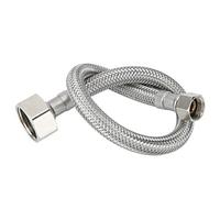 30cm 7/8 Inlet 3/8 Outlet Thread Copper Toilet Braided Water Inlet Hose Bathroom Accessories