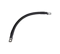 30cm 70mm2 heavy duty black battery cable link with eyelets to connect batteries together in one battery bank