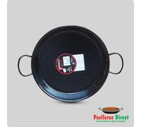 30cm Authentic Spanish Enamelled Steel Paella Pan