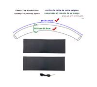 (30cm black 2pcs) Diy Custom Baby Strollers Armrest Handle Leather Case Cover For Bugaboo Bee Cameleon Donkey Fox Cybex Stokke Pram Accessories