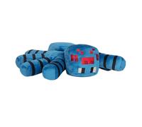 (30cm Blue Big Spider) Minecraft Plush Toy Pixel Doll Children Doll Kids Gift